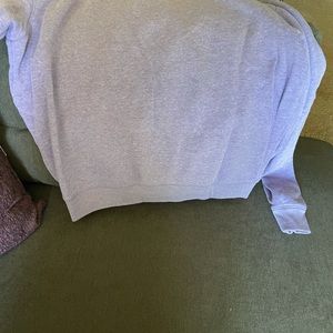 PINK lavender half zip pullover- like new!